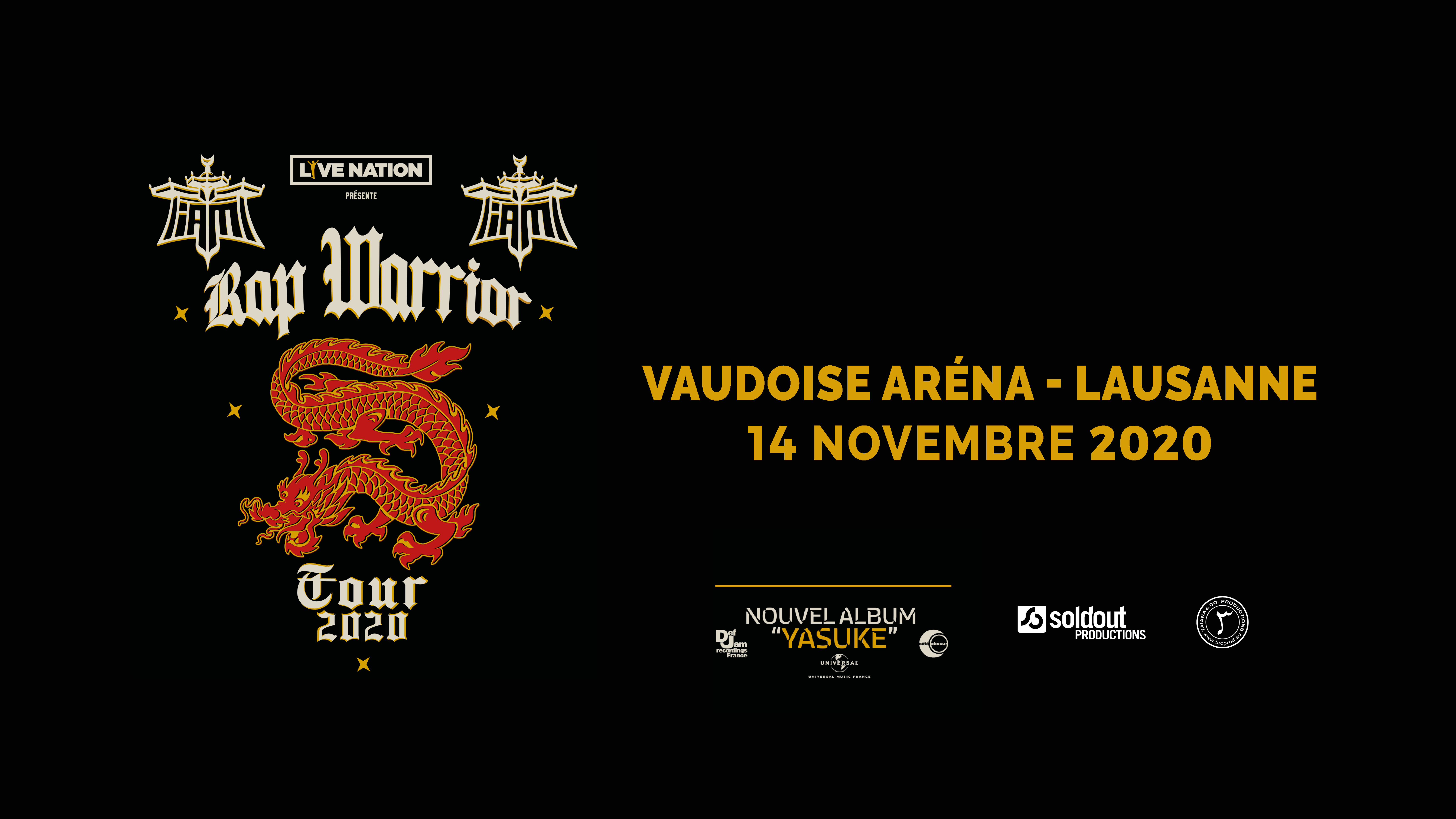 IAM-Rap Warrior Tour @ Vaudoise Aréna